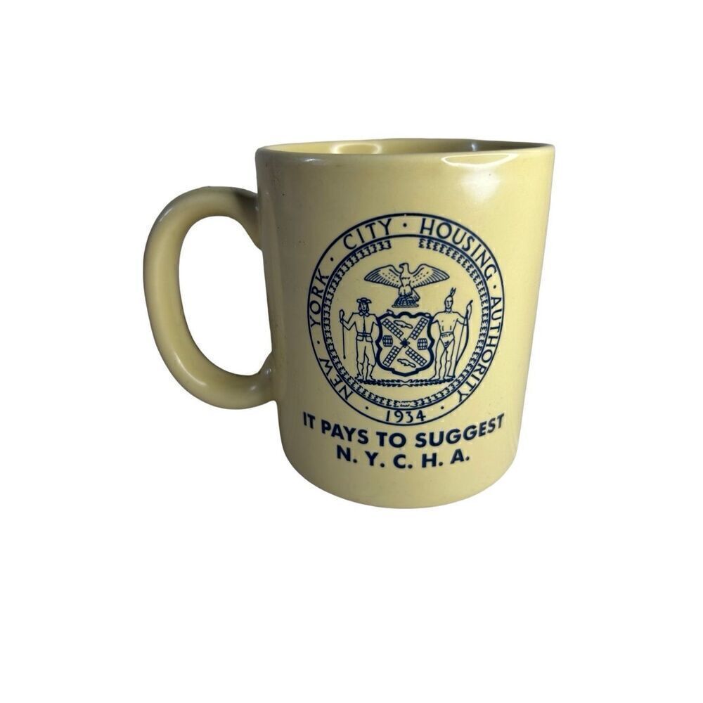 New York City Housing Authority Employee Suggestion Plan Mug